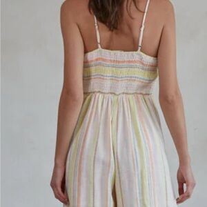 My Story Multicolor Striped Jumpsuit